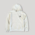 Bigfoot 2099 hoodie in cream color featuring a small Bigfoot design on the chest.