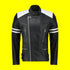 The Weeknd XO Varsity Jacket black front view